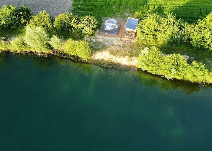Schlafen Unter Den Sternen Am See - Beheiztes Bubble Tent